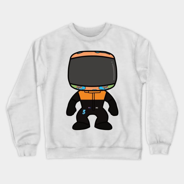 Daniel Ricciardo Custom Bobblehead - 2022 Season Crewneck Sweatshirt by GreazyL